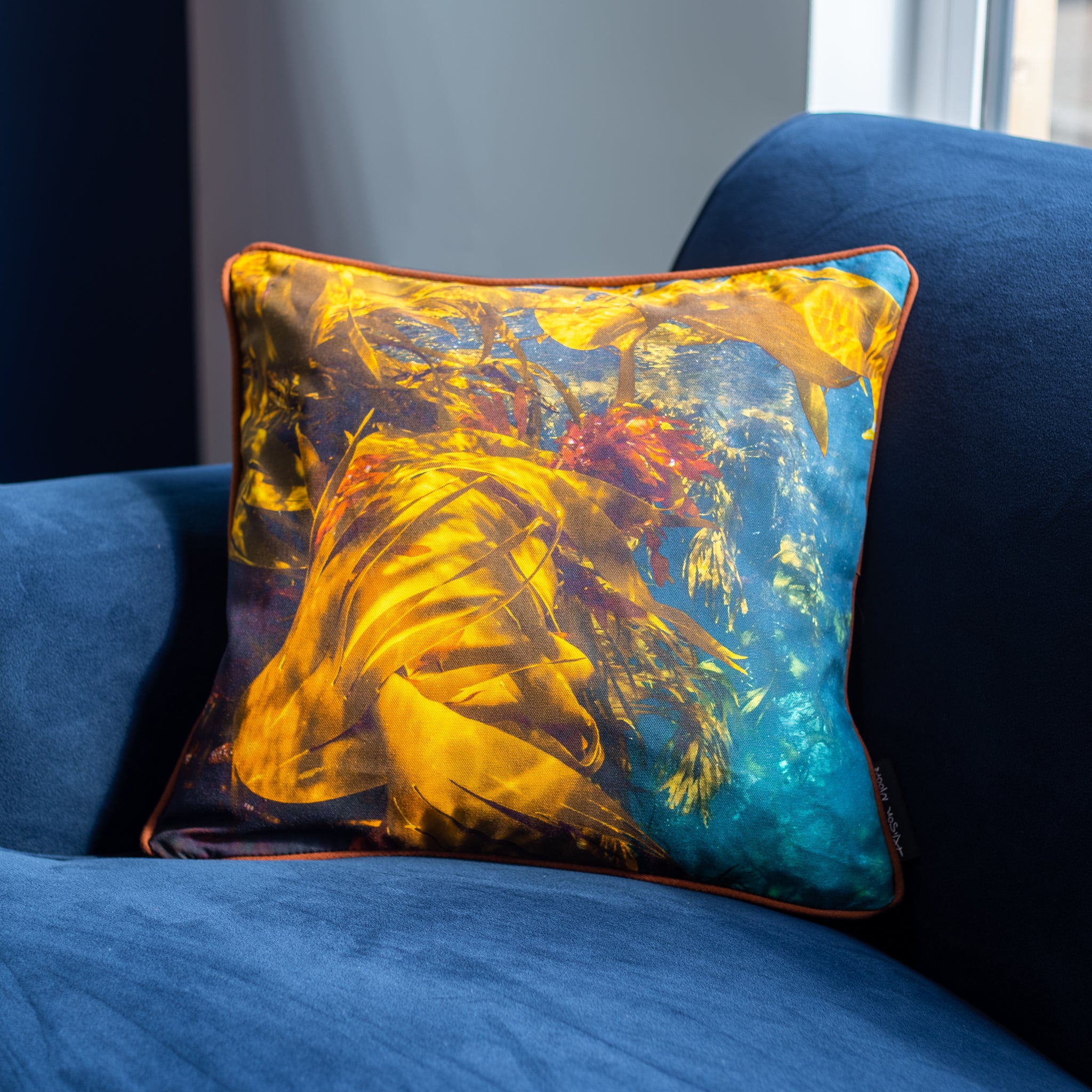 Kelp Fronds Cushion Cover